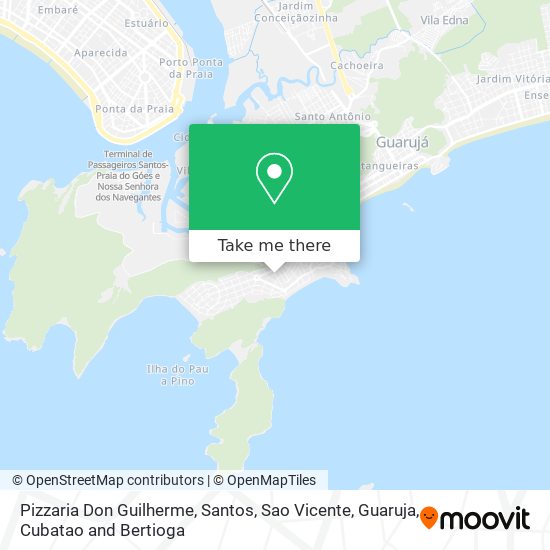 Pizzaria Don Guilherme map