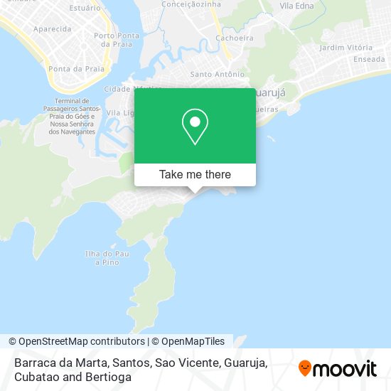 Barraca da Marta map