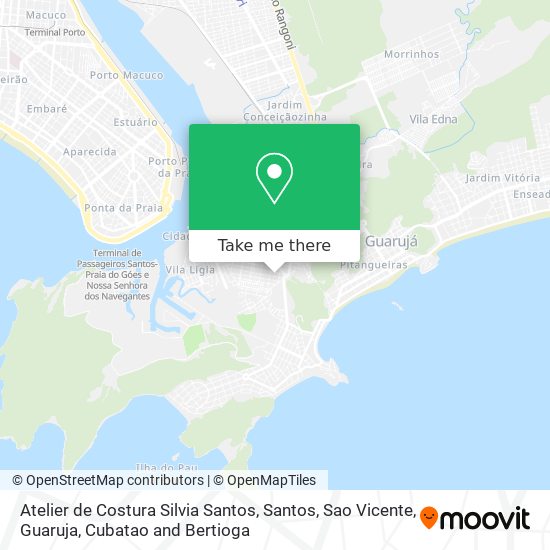 Atelier de Costura Silvia Santos map