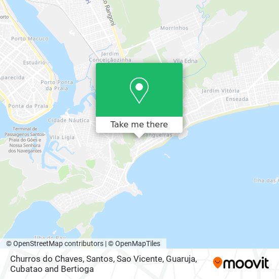 Churros do Chaves map