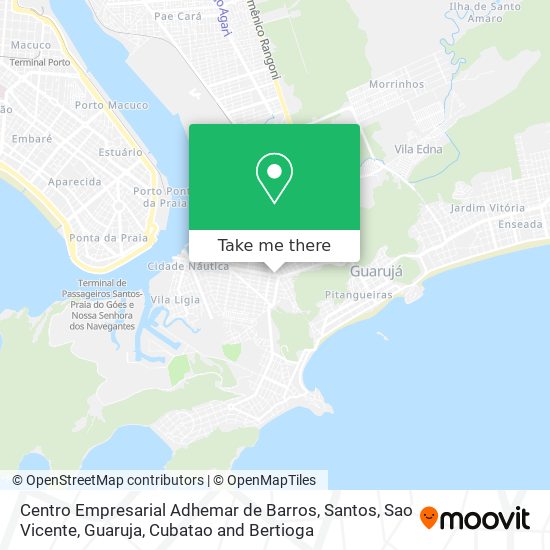 Centro Empresarial Adhemar de Barros map