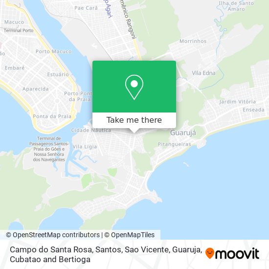 Mapa Campo do Santa Rosa