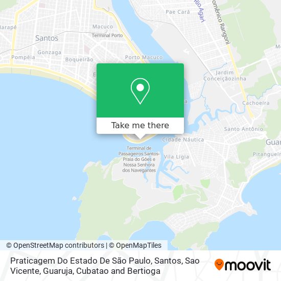 Praticagem Do Estado De São Paulo map