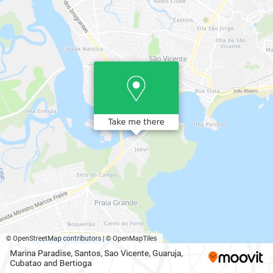Marina Paradise map