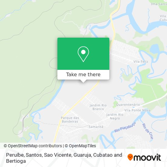 Peruíbe map