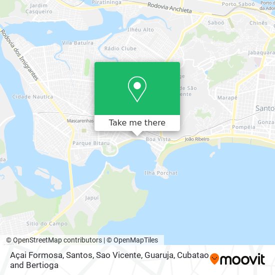 Açai Formosa map