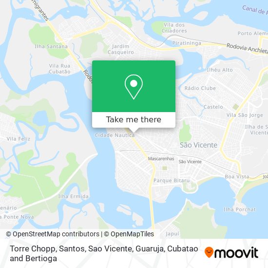 Torre Chopp map