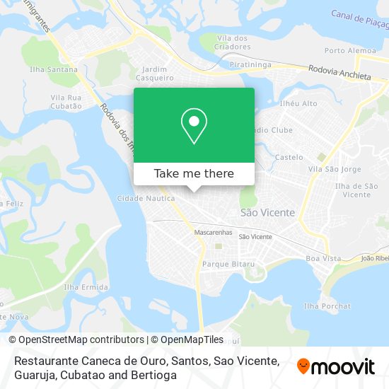 Restaurante Caneca de Ouro map
