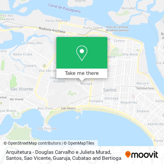Arquitetura - Douglas Carvalho e Julieta Murad map