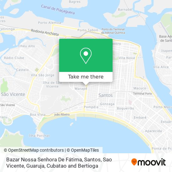 Bazar Nossa Senhora De Fátima map