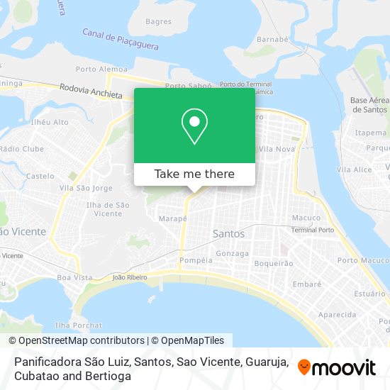 Panificadora São Luiz map