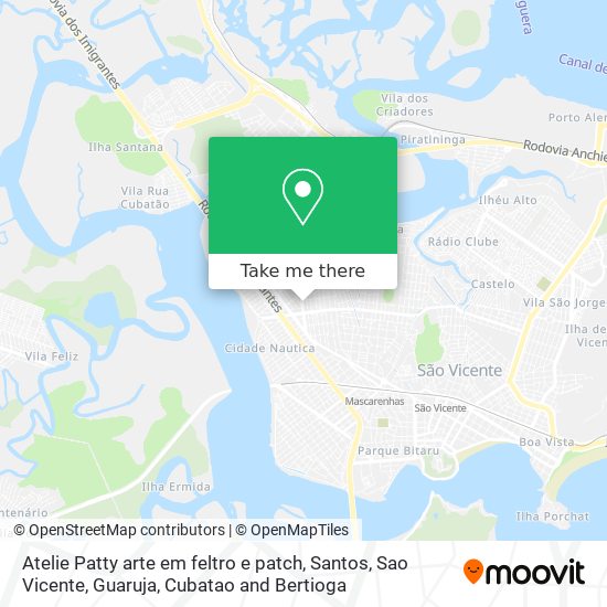 Atelie Patty arte em feltro e patch map