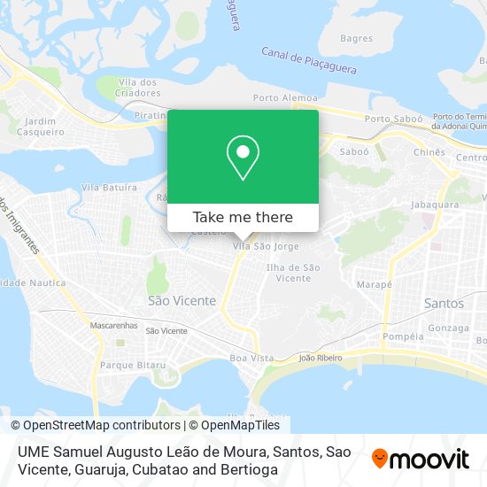 UME Samuel Augusto Leão de Moura map