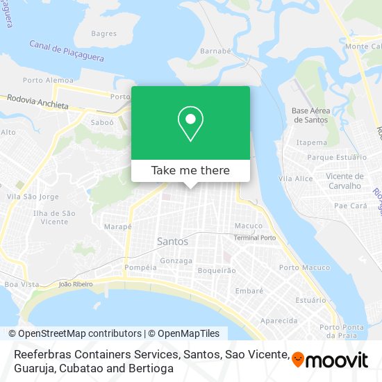 Reeferbras Containers Services map