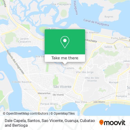 Dale Capela map