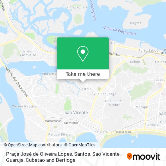 Praça José de Oliveira Lopes map