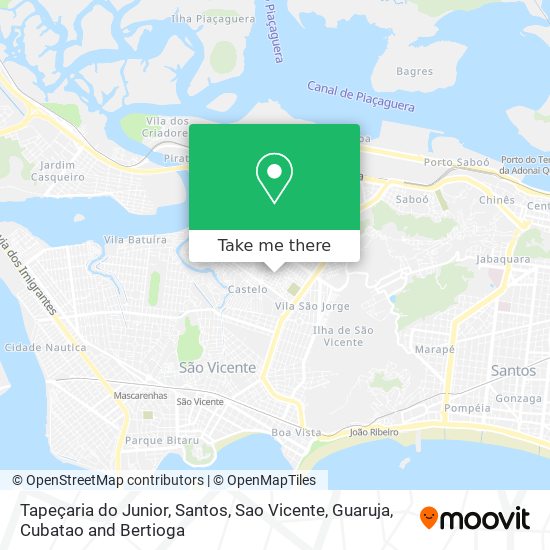 Tapeçaria do Junior map