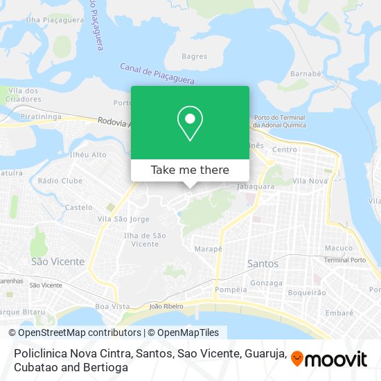 Policlinica Nova Cintra map