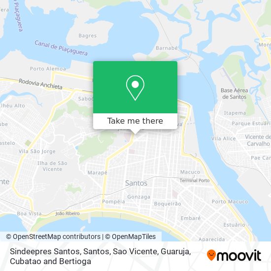 Sindeepres Santos map