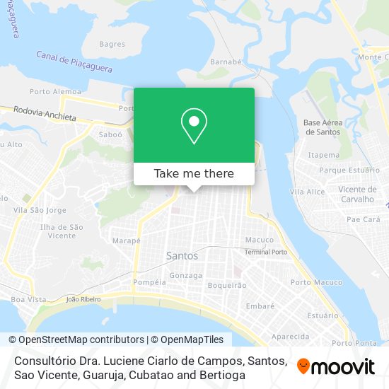 Consultório Dra. Luciene Ciarlo de Campos map