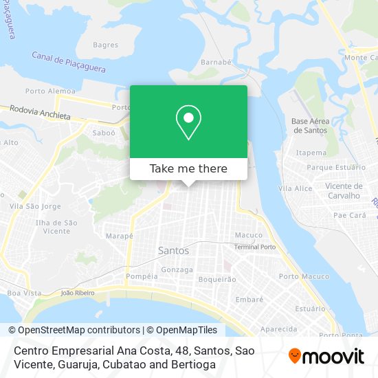 Mapa Centro Empresarial Ana Costa, 48