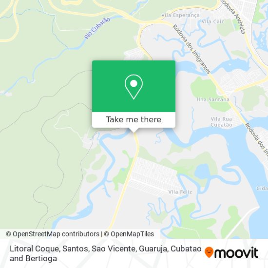 Litoral Coque map