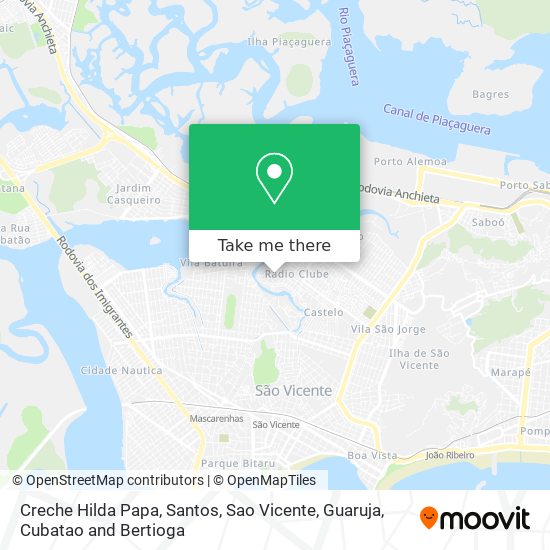 Creche Hilda Papa map