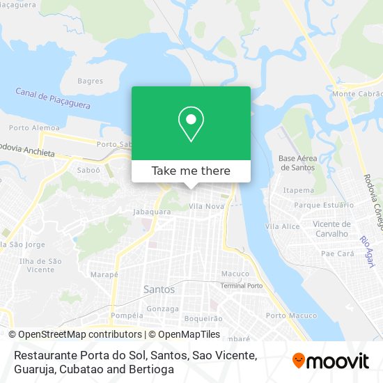 Restaurante Porta do Sol map