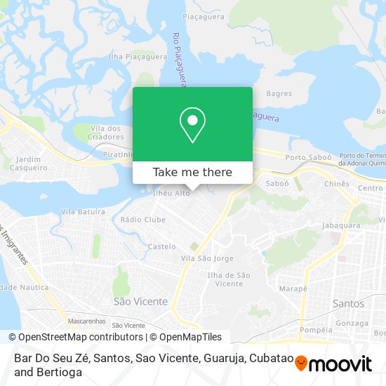 Bar Do Seu Zé map