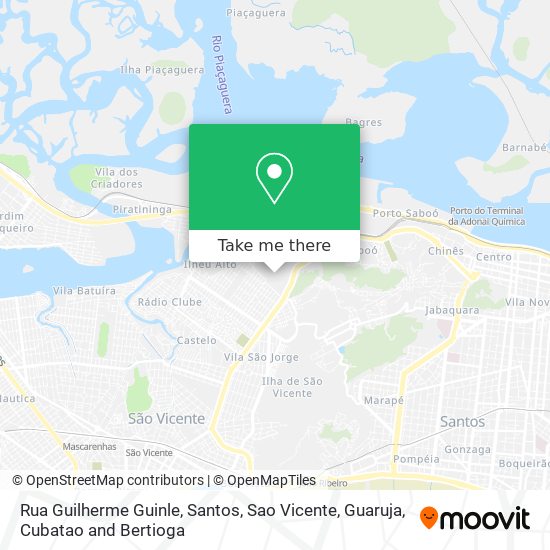 Rua Guilherme Guinle map