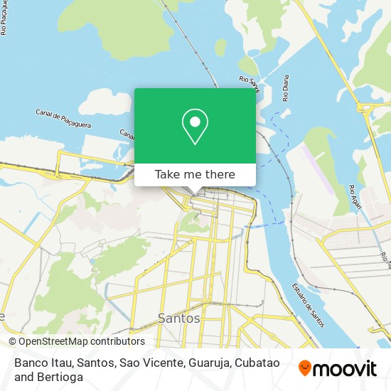 Banco Itau map