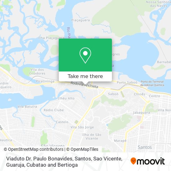 Viaduto Dr. Paulo Bonavides map