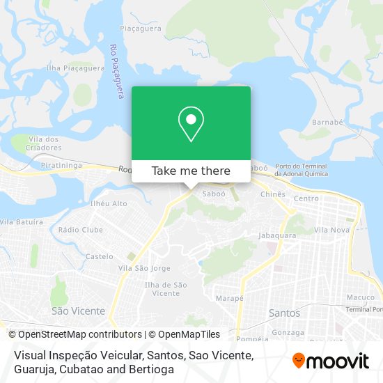 Visual Inspeção Veicular map
