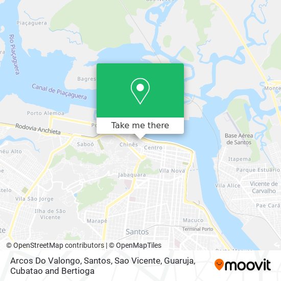 Arcos Do Valongo map