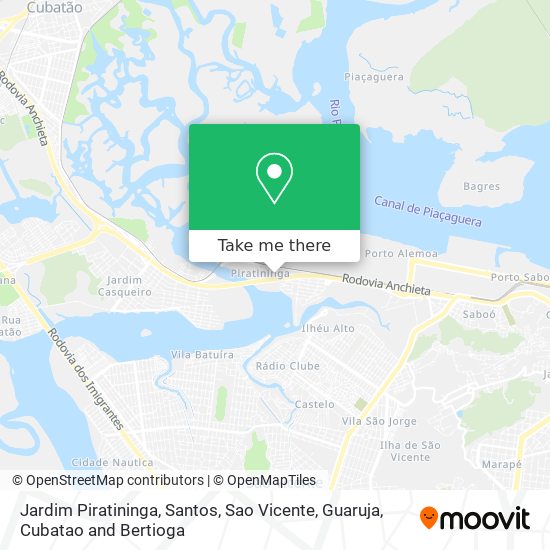 Jardim Piratininga map