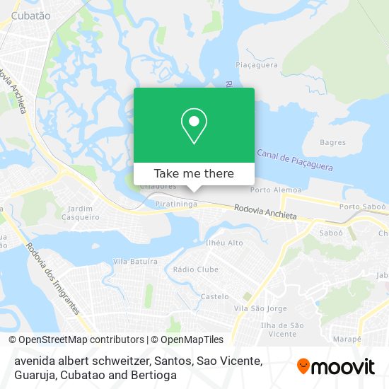 Mapa avenida albert schweitzer