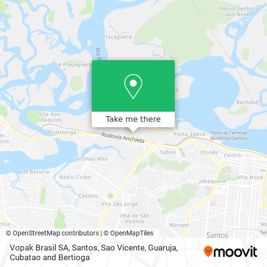 Vopak Brasil SA map