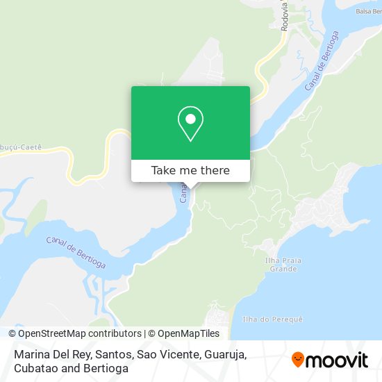 Marina Del Rey map