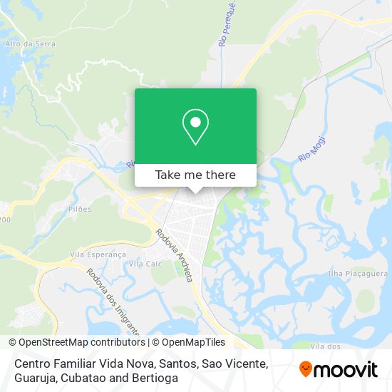 Centro Familiar Vida Nova map