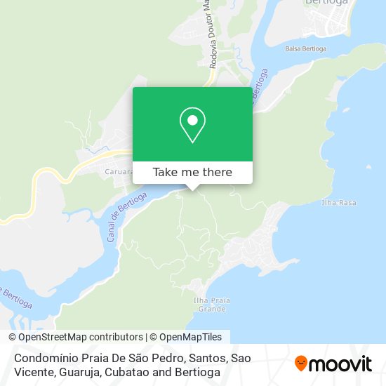 Condomínio Praia De São Pedro map