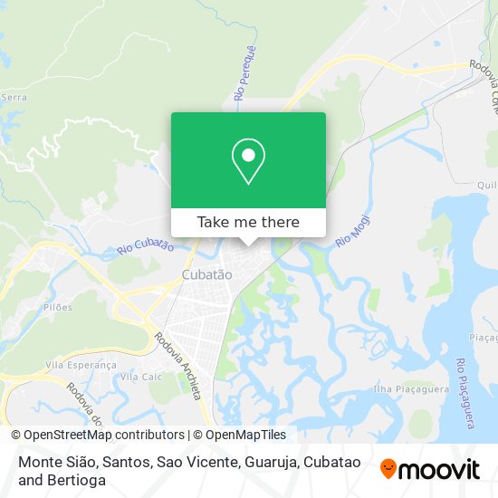 Monte Sião map
