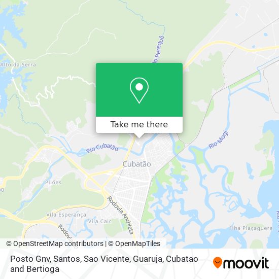 Posto Gnv map