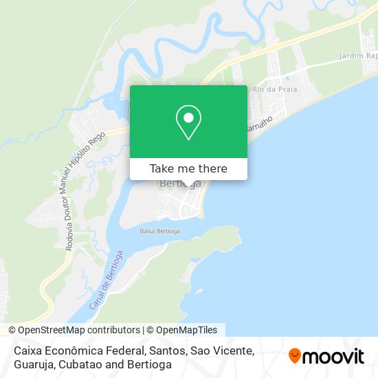 Caixa Econômica Federal map