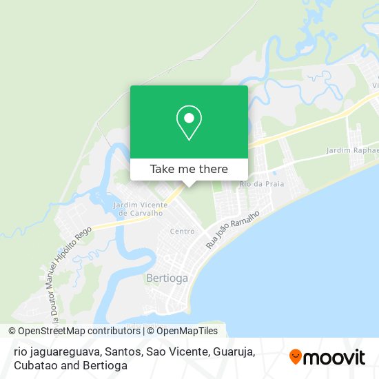 rio jaguareguava map