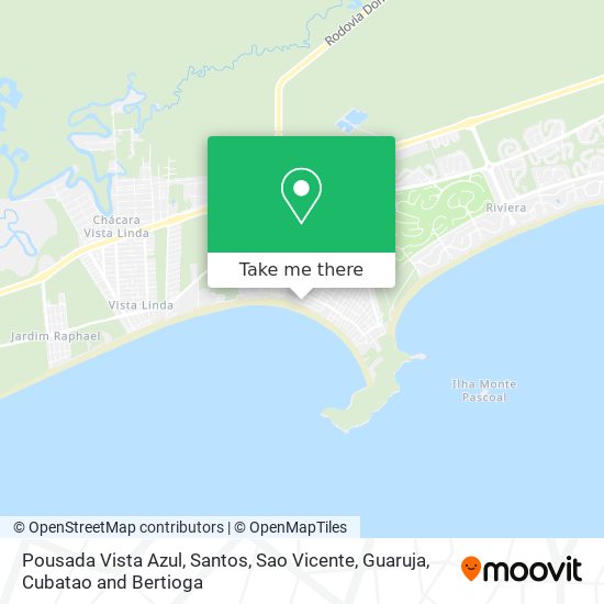 Pousada Vista Azul map