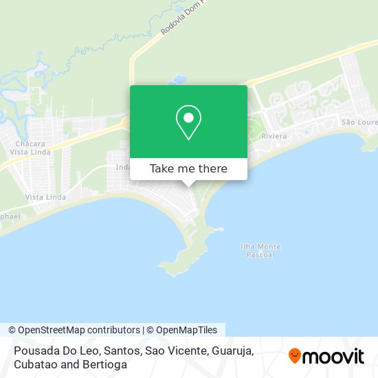 Pousada Do Leo map