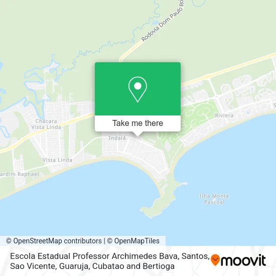 Escola Estadual Professor Archimedes Bava map