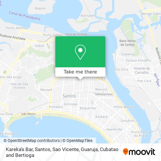 Kareka's Bar map