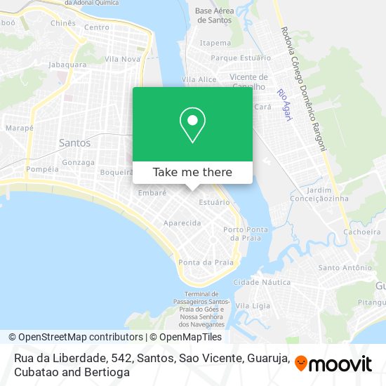 Rua da Liberdade, 542 map