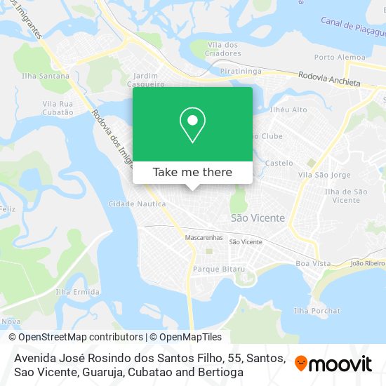 Avenida José Rosindo dos Santos Filho, 55 map